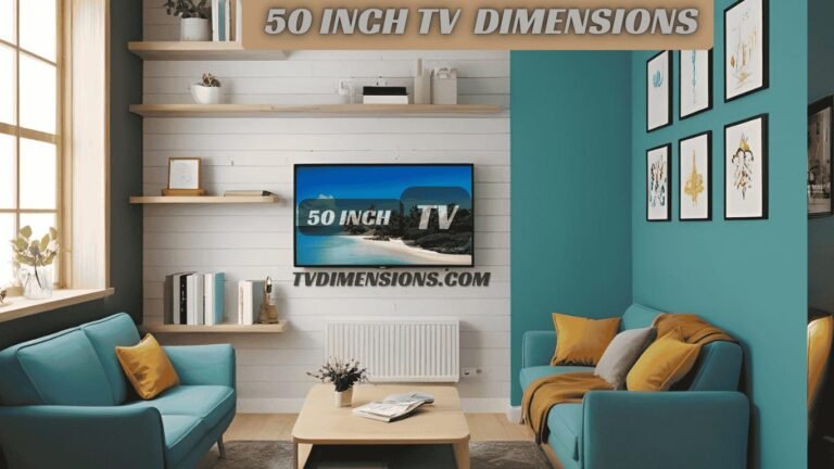 50 Inch TV Dimensions
